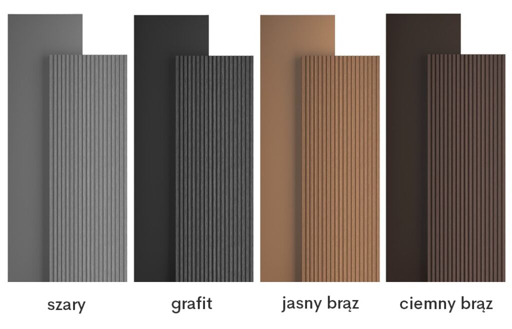 Gama desek hybrydowych tarasowych Timberness Select dostępna w Fabryce Tarasów.