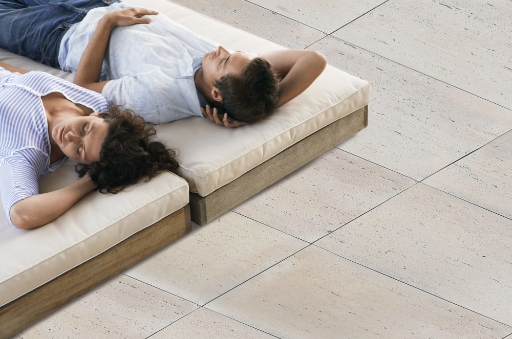 Płyta tarasowa betonowa Trawertyno - 75 x 50 x 4 cm