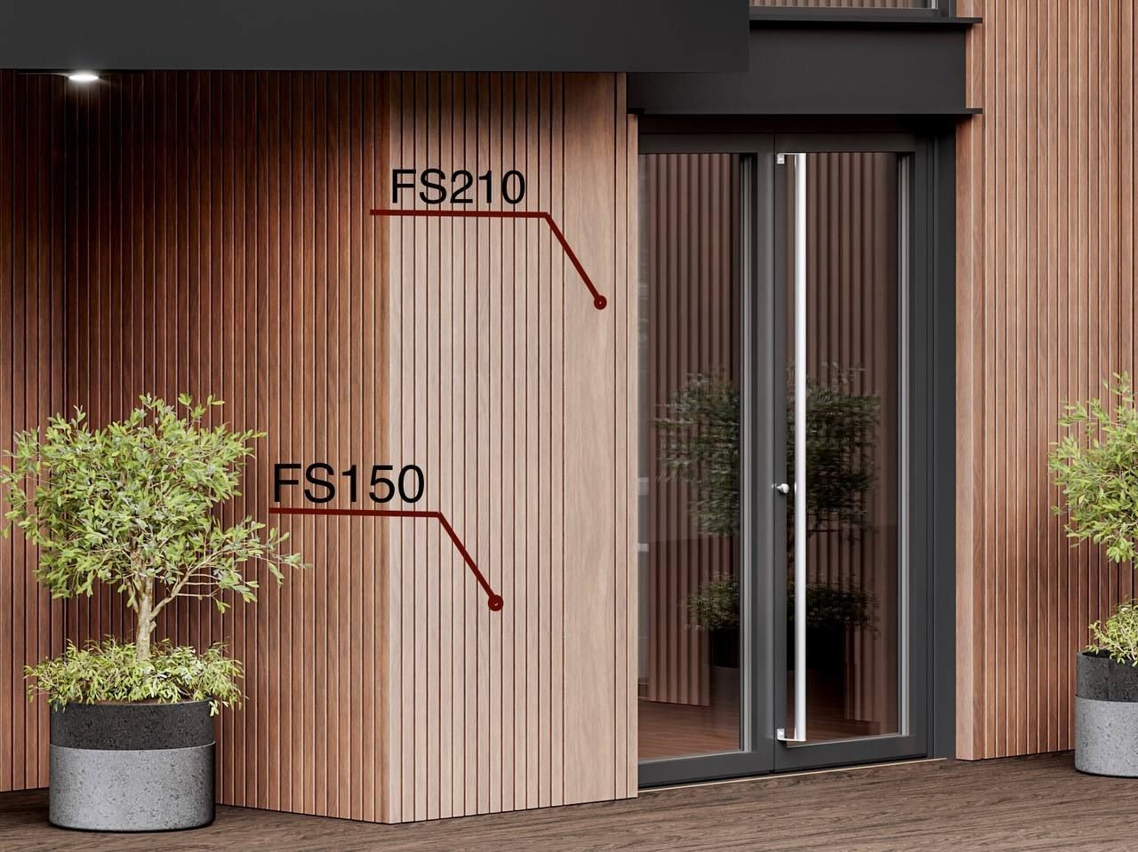 Deska elewacyjna lamelowa Bruggan Legro Natural - 27,5 x 150 x 3600 mm - obrazek 17