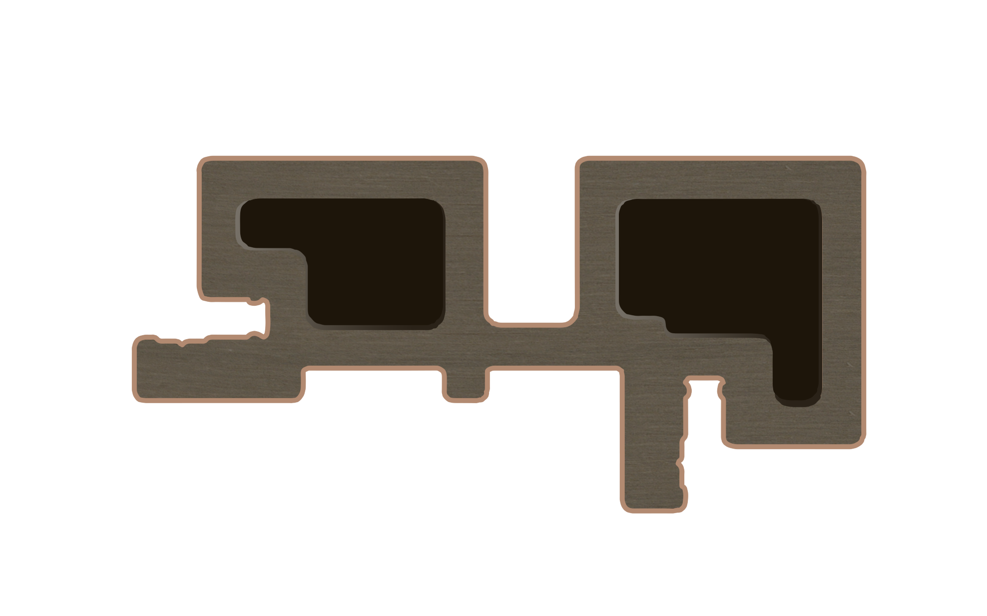 Deska elewacyjna lamelowa Bruggan Legro Natural - 27,5 x 150 x 3600 mm - obrazek 37