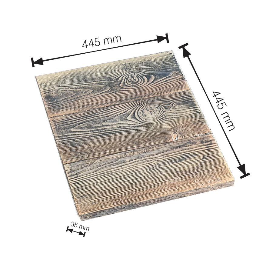 Płyta tarasowa betonowa Decha Antic Modo - 44,5 × 44,5 × 4 cm - obrazek 10